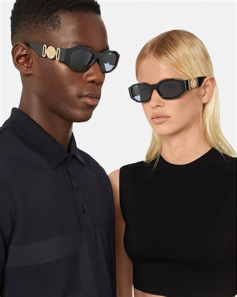 versace the clans sunglasses|Versace Men's Clans Medusa Biggie Sunglasses.